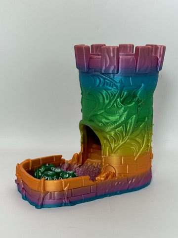 Castle Turret Dice Tower
