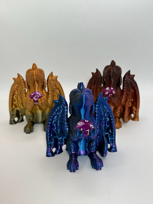 Baby Dragon Single Dice Display