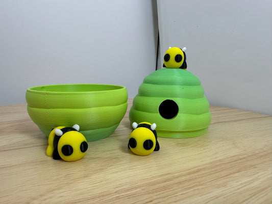 Beehive with Bees