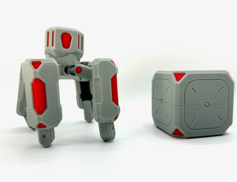 Mech Hexabot with Box